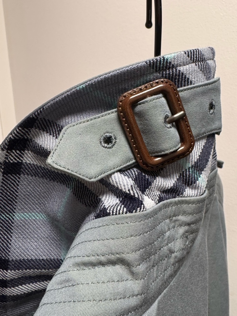 [Authentic] Burberry - Tropical Gabardine  -Rare, Wool Lining Trench Coat - Picture 13 of 16